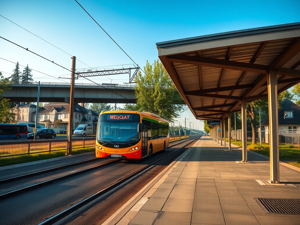 Nowoczesny autobus elektryczny Scania testowany przez ZKM w Białogardzie na liniach komunikacji miejskiej